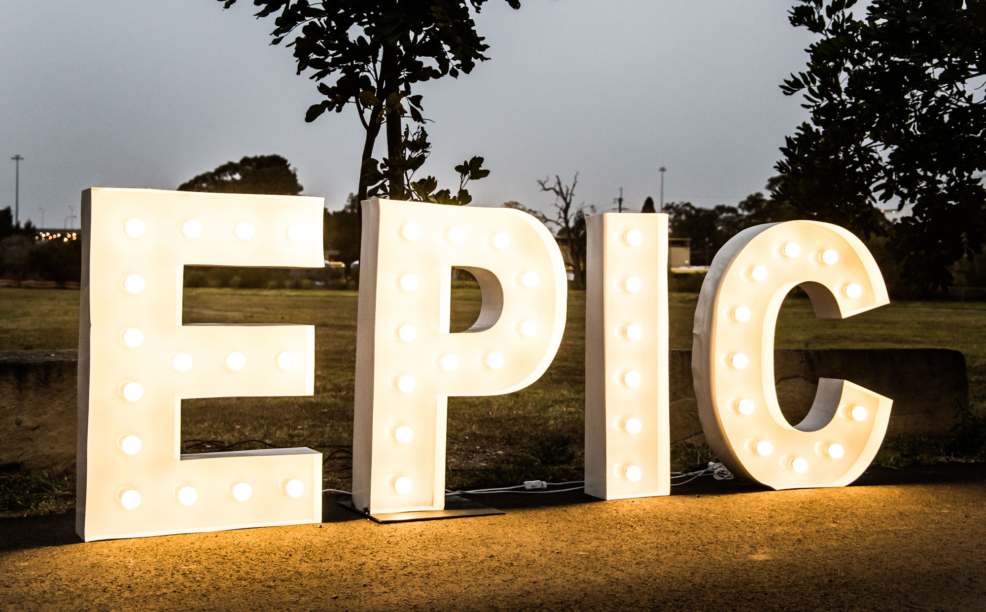 Epic Party Hire home slider